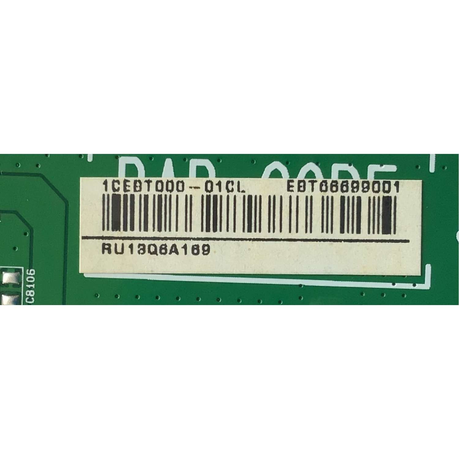 MAIN PARA TV LG NUMERO DE PARTE EBT66699001 / EAX69462005 / 1CEBT000-01CL / RU13QA169 / EAX69462005(1.0) / PANEL NC860TQF-AAKH1 / DISPLAY LC860DQR (SP)(A1) / MODELO 86UP8770PUA.BUSYLKR / 86UP8770PUA - Imagen 2